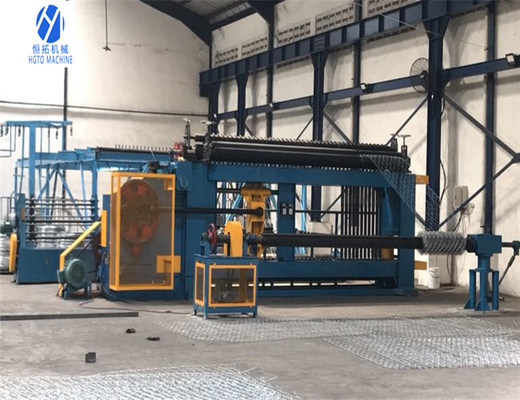 वर्टिकल एंटी रस्टिंग गेबियन बॉक्स मशीन 100x120 मिमी मेष जंग प्रतिरोधी