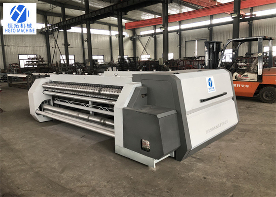 भेड़ बाड़ 130 मिमी गेबियन वायर मेष मशीन 380V 50 हर्ट्ज क्षरण प्रतिरोधी
