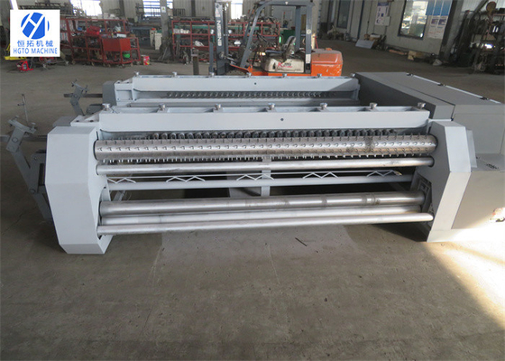 एंटी करप्शन वायर फिश नेट मेकिंग मशीन 50x70mm पीएलसी कंट्रोल