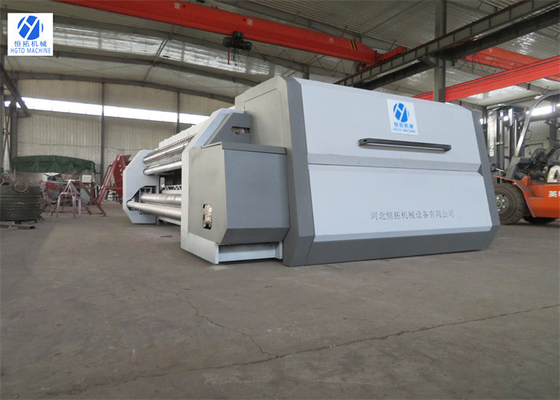 जस्ती crimped तार जाल बुनाई मशीन जंग प्रतिरोध 7.5kw